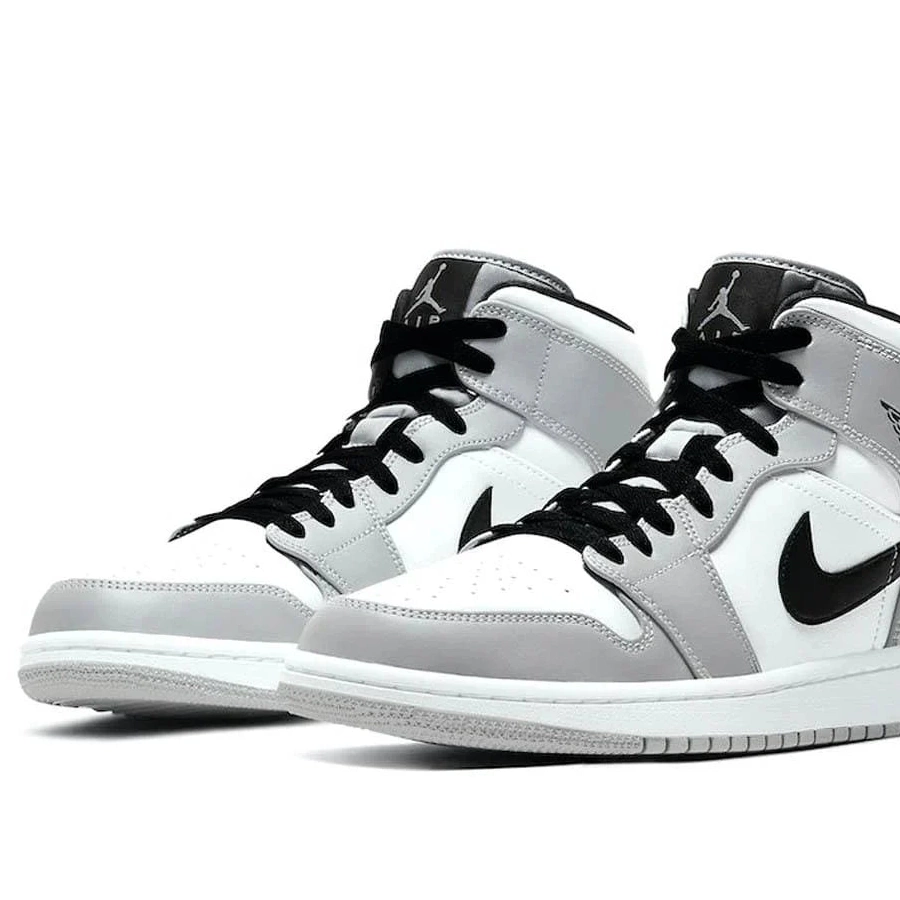 Grey Mid Smoke Air 1 Jordan 0728